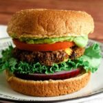 black bean quinoa burger