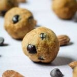 vegan cookie dough balls