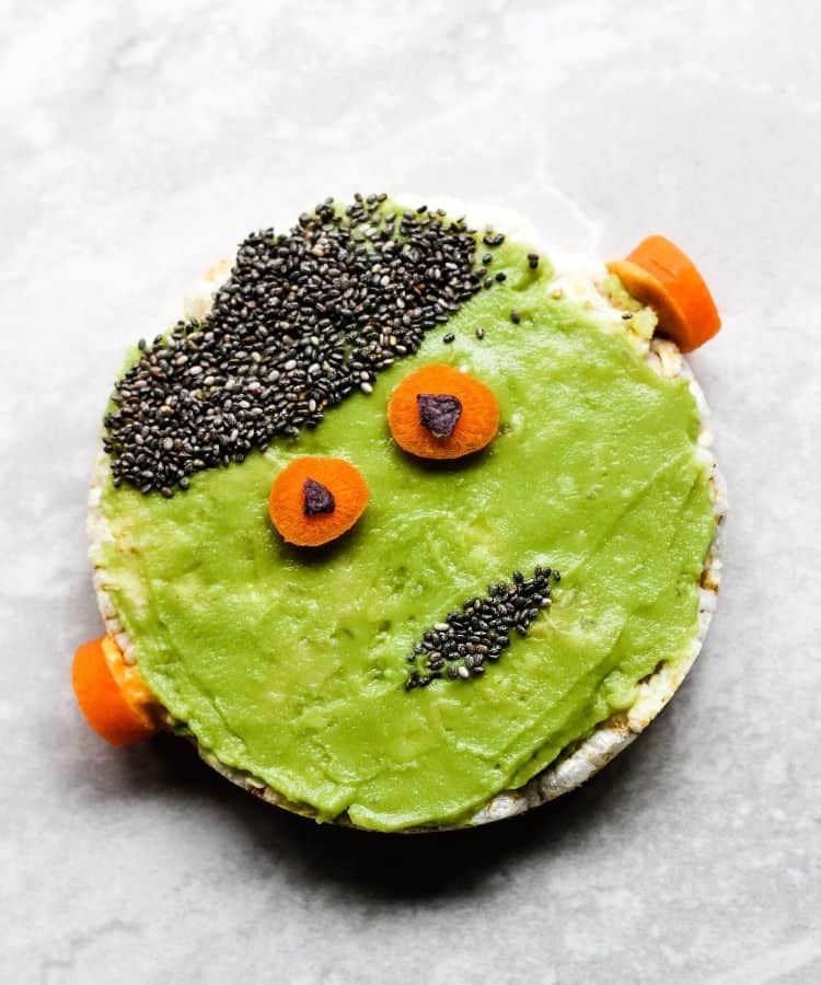 vegan halloween snacks monster