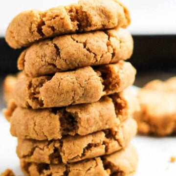 gluten-free vegan peanut butter cookies