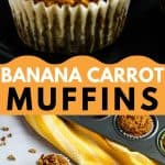 banana carrot muffins