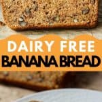 dairy free banana bread