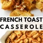 vegan french toast casserole