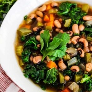 vegan black eyed pea soup