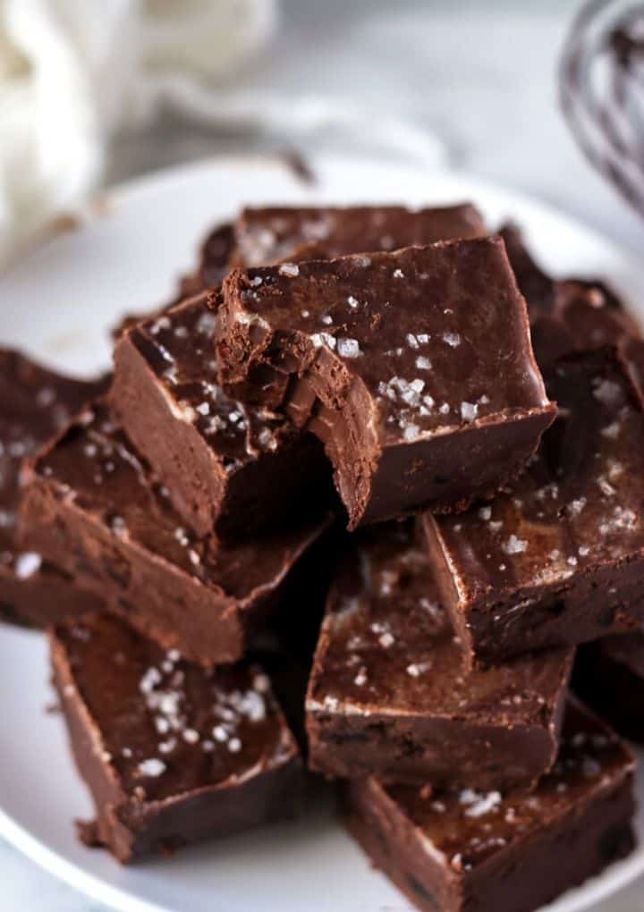 homemade vegan christmas gifts chocolate fudge