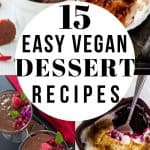 easy vegan dessert recipes