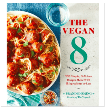 the vegan 8 cookbook cover