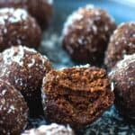 chocolate coconut energy balls