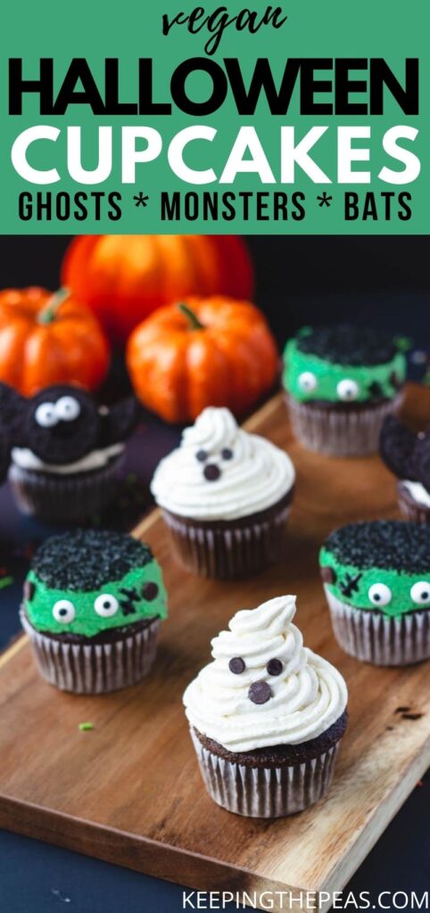 vegan halloween cupcakes