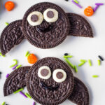oreo bats on white plate