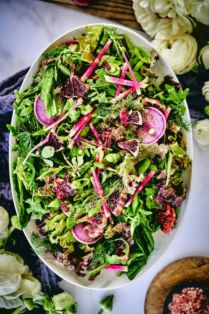herb vegan salad recipe
