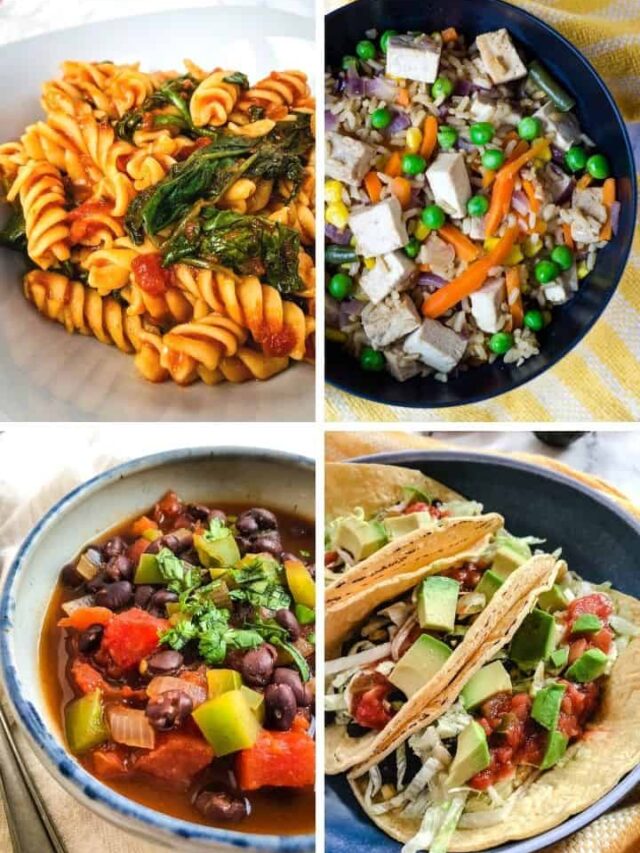 30 Lazy Vegan Recipes for Busy Weeknights