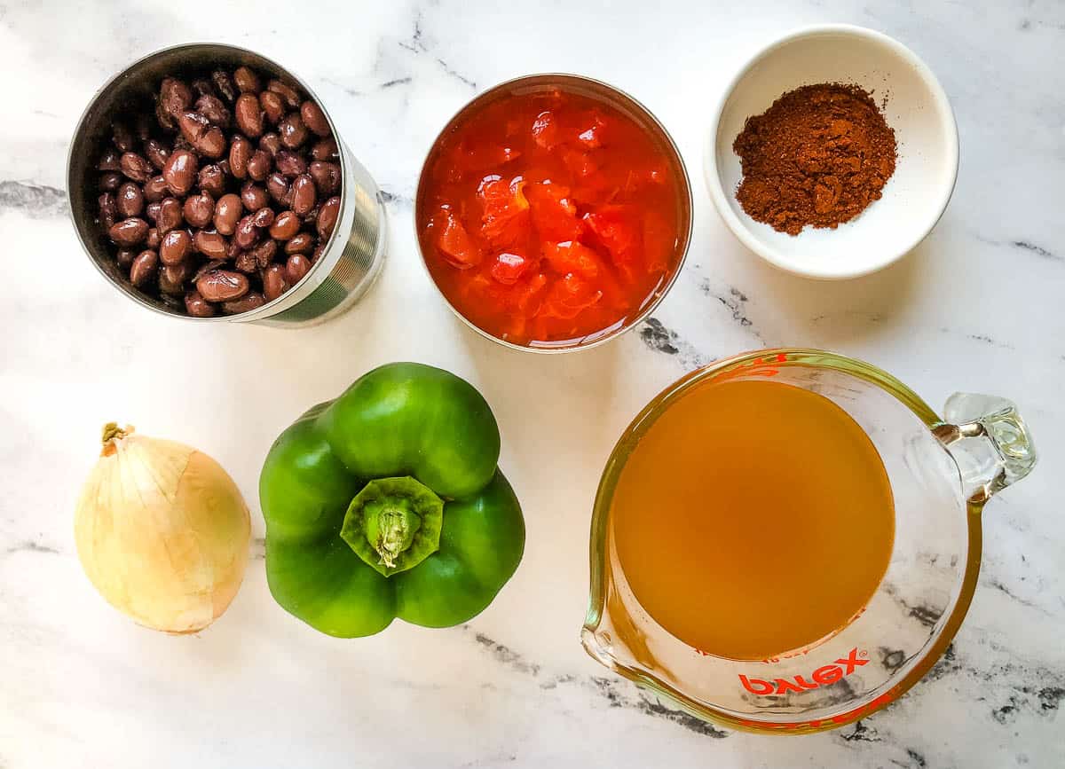 easy and quick chili recipe ingredients