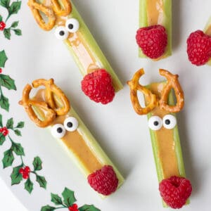 reindeer celery snacks