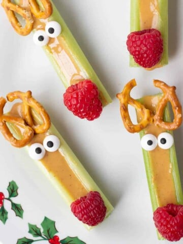 reindeer celery snacks