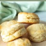Vegan buttermilk biscuits.