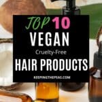 vegan hair products