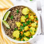 vegan cauliflower curry