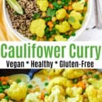 cauliflower curry