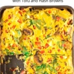 vegan egg casserole