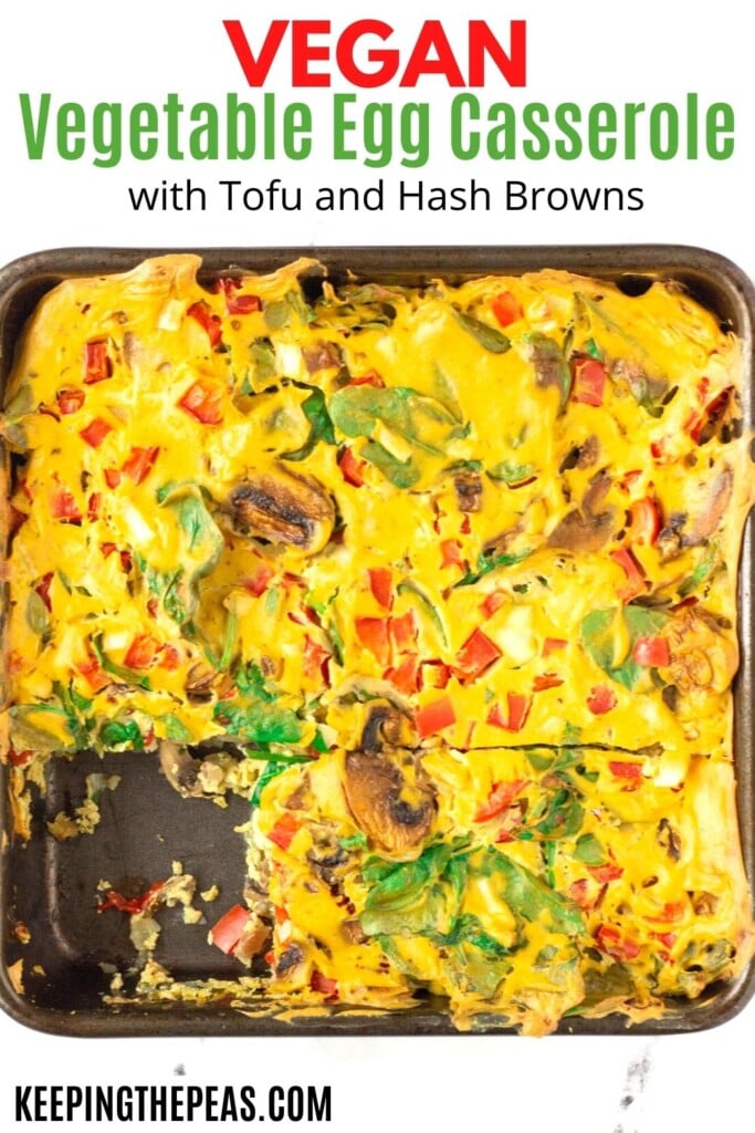 vegan egg casserole