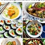 quick and easy weekingt asian recipes (vegan and Vegetarian)