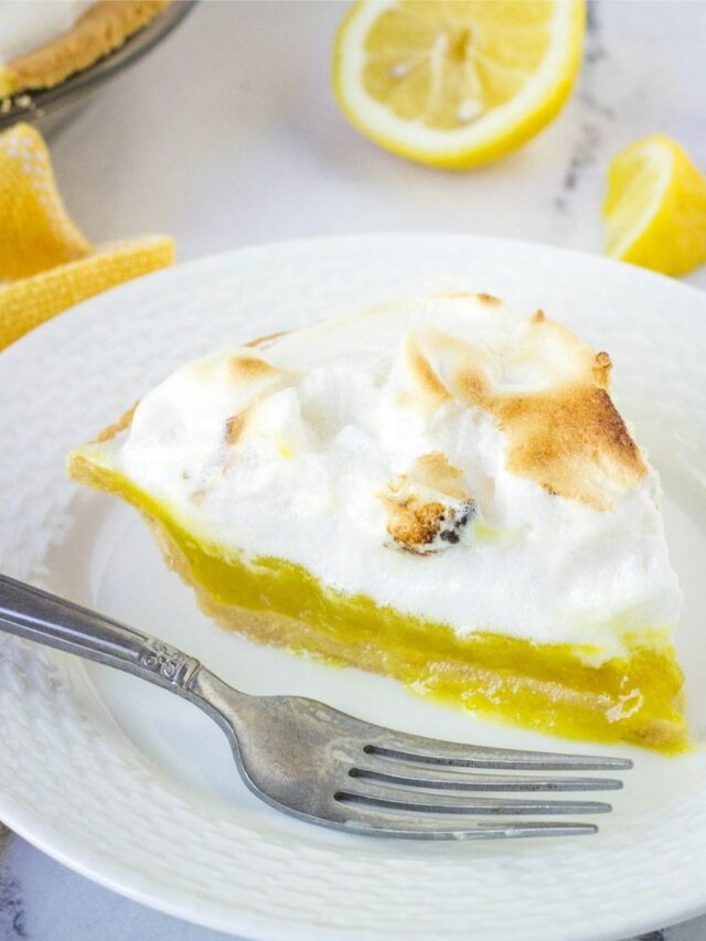 Vegan Lemon Meringue Pie (Gluten-Free)
