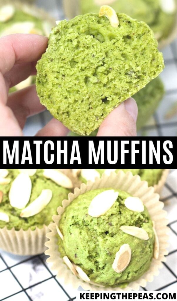 matcha muffins