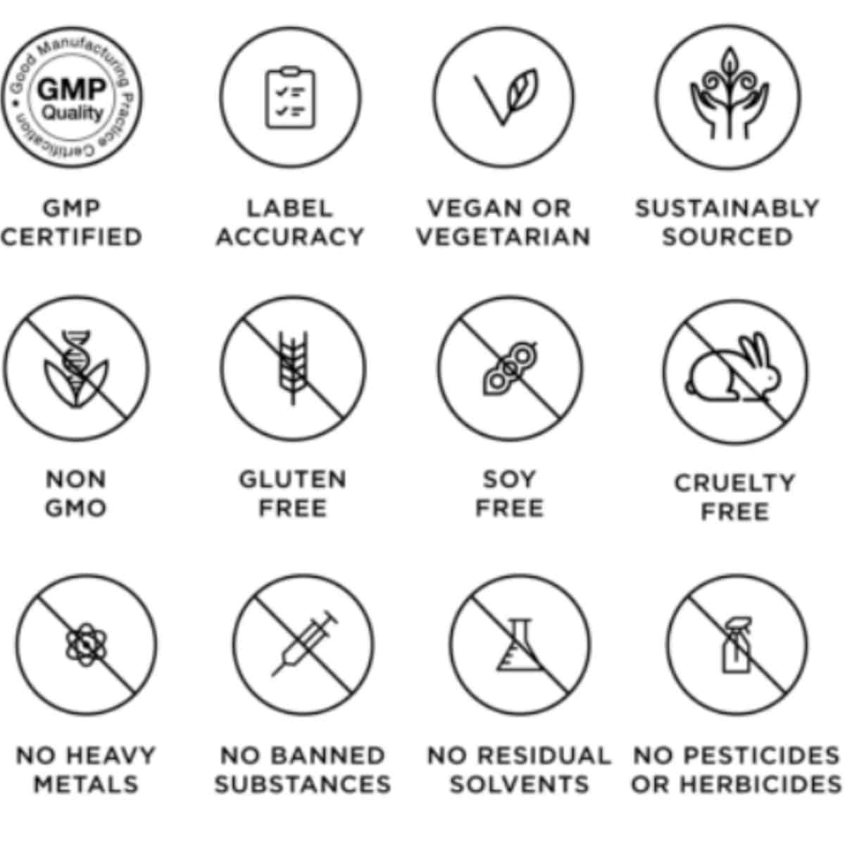 Graphic of healthycell safety and allergen information.
