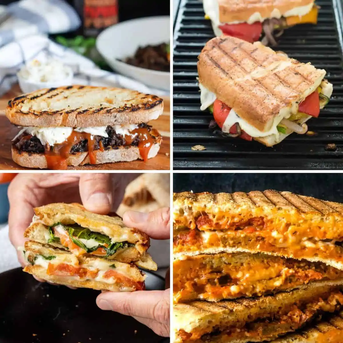 Bread for Panini sandwiches (pulled vegan pork, cheese and veggie, pizza, and roasted veggie).