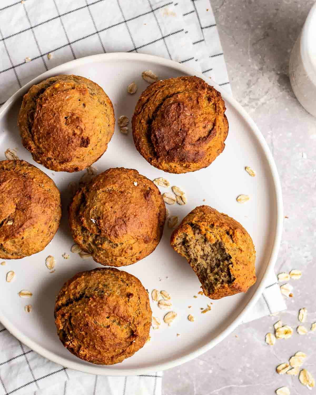 Protein oat muffins.