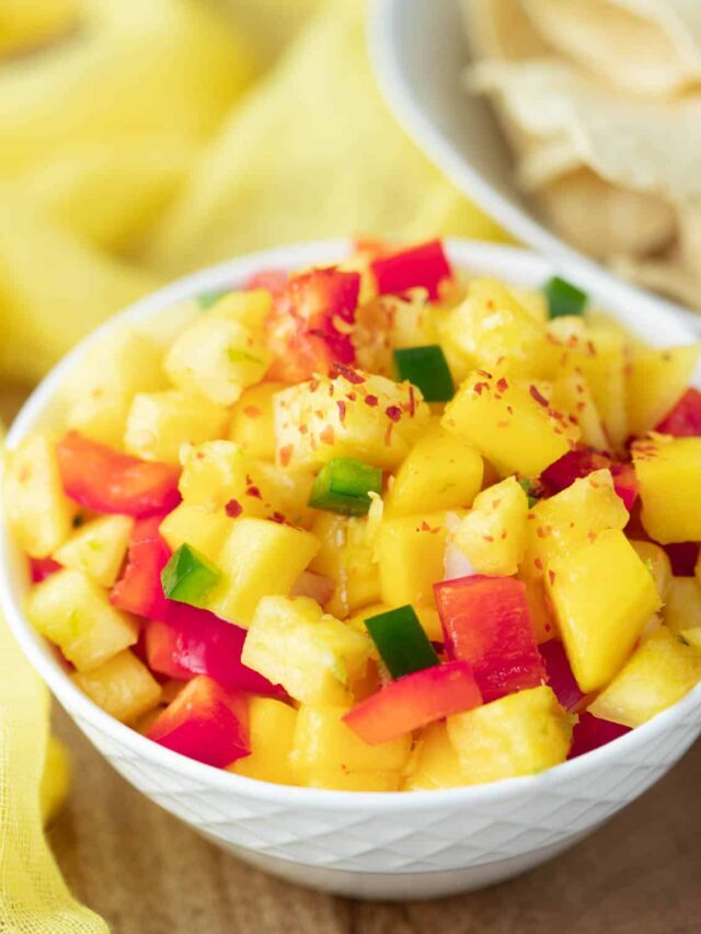 Pineapple Mango Salsa