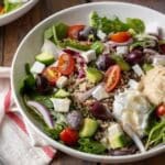 Copycat Panera Mediterranean grain bowl.