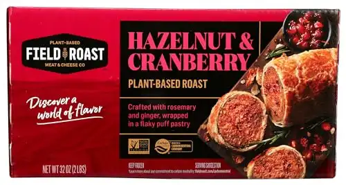 Field Roast, Hazelnut Cranberry Roast En Croute, 32 Ounce