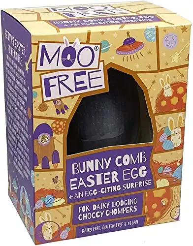 Moo Free Bunnycomb Free From Easter Egg - Vegan 120g