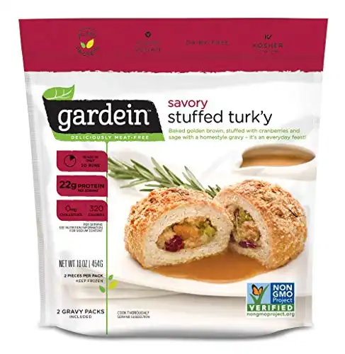 Gardein Savory Stuffed Plant-Based Turk'y, Vegan, Frozen, 16 oz.