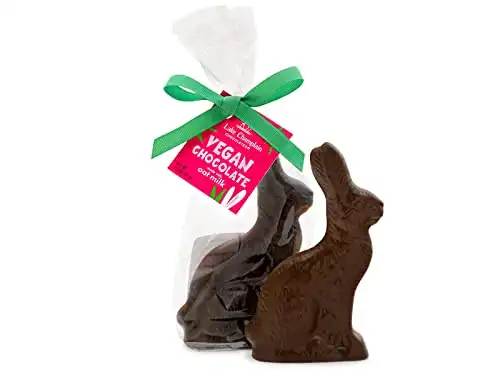 LAKE CHAMPLAIN CHOCOLATES Oatmilk Chocolate Easter Bunny, 3.7 OZ